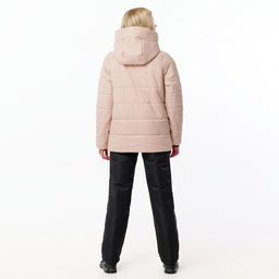 RODOS Утеплённый костюм женский зима М-289 Бежевый/Чёрный  фото 65