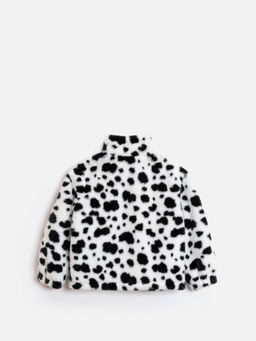 ACOOLA / Куртка детская для девочек Farnese бежевый с черным  фото 2