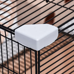 Клетка для грызунов Пижон №10, 2 этажа, разборная, 42 х 30 х 37см (+домик,колесо,миска), бежевая - Simaland фото 6