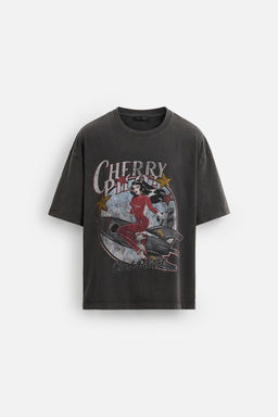 FADED PRINTED T-SHIRT - Zara фото 7