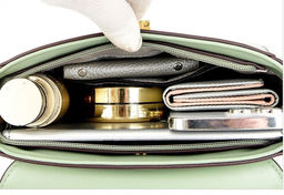 KAIDIFEINIROO Сумка женская с двумя ремнями 9628 фото 10