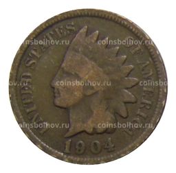 1 цент 1904 года США