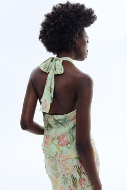 Top halter de viscosa - H&m фото 5