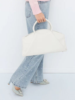 Сумка 1009M white Polina&Eiterou