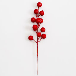 Цена за 10 шт. Ягоды для декора «Радость» 5×5×23 см