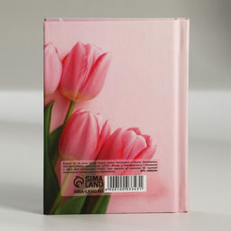 Цена за 2 шт. Блокнот в твердой обложке А7, 64 л С 8 марта. Тюльпаны