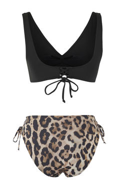 TRENDYOLMILLA Leopar Desenli Bralette Yuksek Bel Regular Bikini Tak?m? TBESS25BT00177  фото 10