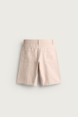 BERMUDA DENIM RELAXED FIT / Rosa - Zara фото 6