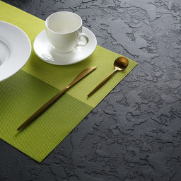 Цена за 12 шт. Салфетка сервировочная на стол Настроение, 4530 см, цвет зелёный - Simaland фото 5