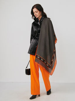 Большой, мягкий, тонкий и очень нежный двусторонний палантин - Tantino фото 2