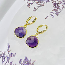 Серьги из Аметиста