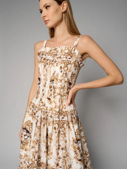 Сарафан женский 12521-35164 white/multicolor