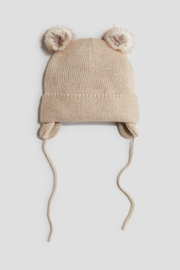 Gorro beanie con orejeras y forro polar - H&m фото 3