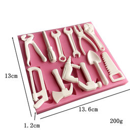 Молд силиконовый  «Инструменты»  13,6 x 13 x 1,2 см