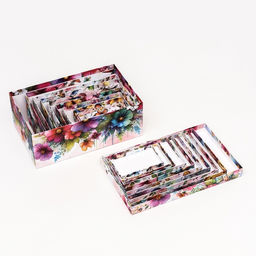 Набор коробок 10 в 1 «Птицы и бабочки» , 32.5 × 20 × 12.5 -12×7×4 см