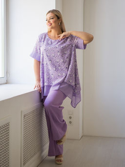 Туника 1411 сиреневый - Novita фото 6