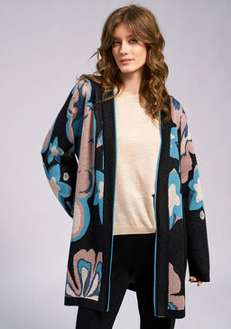 WW-2521 кардиган женский черный