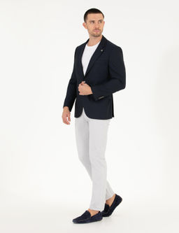 A__k Gri Regular Fit Kanvas Pantolon - Pierre cardin фото 10