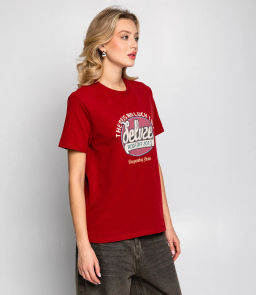 Футболка #КТ139 (2), красный