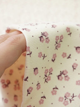 Микровельвет Аниэль цв.сливочный пломбир, ш.1.5м, хлопок-100%, 140гр/м.кв - Купава фото 2