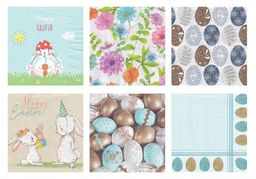 Love2art Салфетки бумажные ассорти SDD №1218-14 33 x 33 12 шт. К празднику