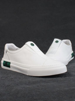 03-0121-01 WHITE Полуботинки спортивные мужские (натуральная кожа) - Фабричный китай фото 9