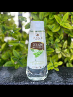 Шампунь Бессульфатный д/сухих Волос Алоэ и Огурец KHAOKHO330 мл  фото 5