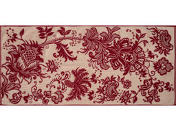 6с102.411ж1 Emanuele (бордо) Полотенце махровое 67х150см