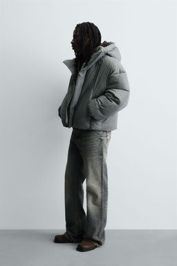 PADDED BOXY FIT JACKET - Zara фото 10