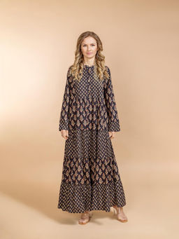 Платье (хлопок) №25-584-1 - Ганг фото 3