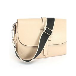 Плечевой ремень (стропа) ADEL-239/регулируемый, макс длина 150см, однотон черный/беж mpl-fbo 248591 - Adelia фото 4