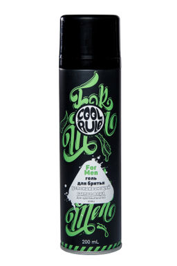 Cool Rule Гель для бритья для чувствительной кожи, успокаивающий c Алое Вера мужской 200 мл