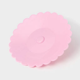 Крышка - непроливайка силиконовая Доляна «Фламинго», d=11 см, розовая