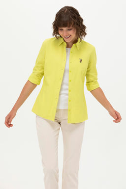 Женская базовая рубашка с длинным рукавом - U.s. polo assn фото 9