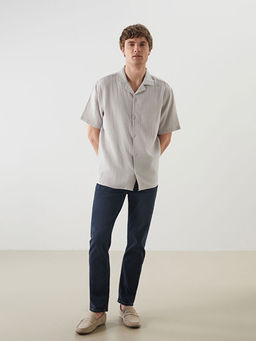 Standart Fit K?sa Kollu Erkek G?mlek