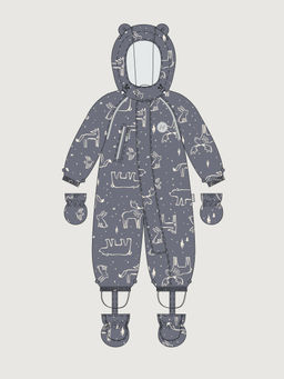 Комбинезон 8з0326 графит