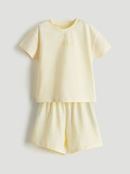 Basic Erkek Bebek Ti??rt ve ?ort 2li