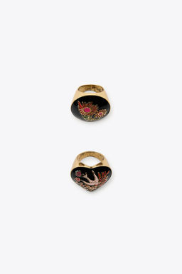 2-PACK OF RESIN SHAPE RINGS - Zara фото 2