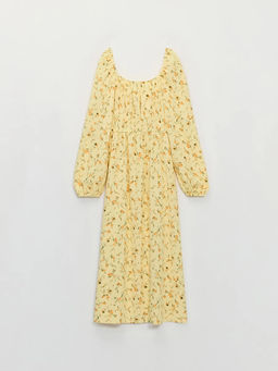 Платье миди с цветочным принтом / Zarina  фото 10