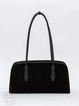 Сумка женская кожаная 8008-1SMS black Velina Fabbiano-Safenta