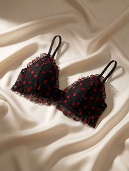 Бралет Balensiz Dolgusuz Kalp Nakisli Bralet