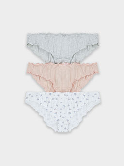 Трусы слипы женские в наборе: 3 шт - Mark formelle фото 8