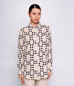 Рубашка #КТ922 (1), светло-бежевый