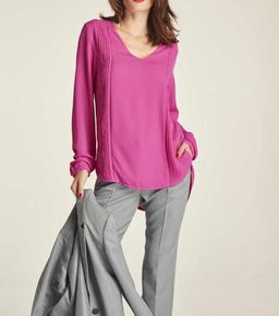 Блузка, розовая