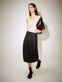 FALDA MIDI DE ALGOD?N BORDADA - H&m фото 5