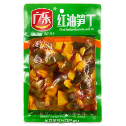 Побеги бамбука в красном масле Guangle, Китай, 180 г Акция