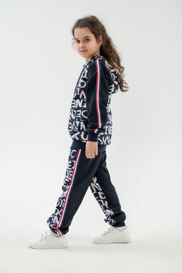 Костюм подростковый из футера 2-хн джемпер и брюки SportLand буквы - Амадэль фото 23