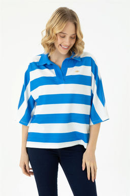 Женская футболка-поло Saks Неожиданная скидка в корзине