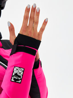 Женская горнолыжная / сноубордическая мембранная куртка Alpha Endless Peak Tech_3 Фуксия  фото 36