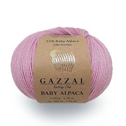 Цена за 5 мотков пряжи BABY ALPACA